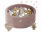 Velvet Teddy Ball Pit Set